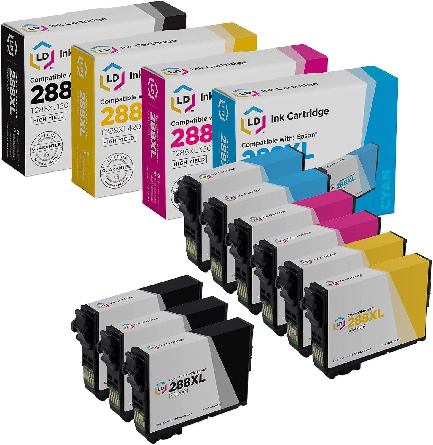 LD Remanufactured Ink Cartridge 