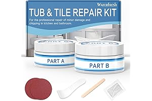 Bathtub Chip Repair Kit: Easy Fix for Your Bathtub's Porcelain Chips!