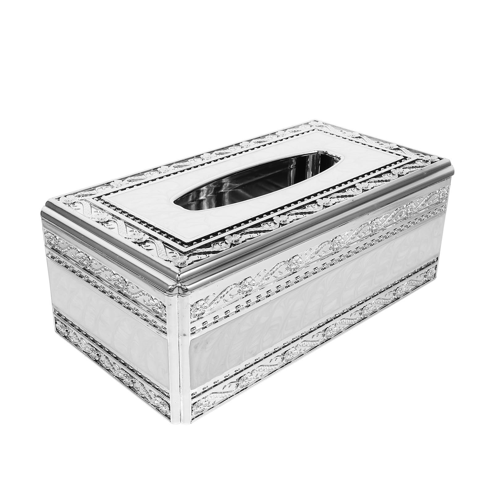 Caja para Toallas de Papel CHILDWEET Acrílico Blanco Ideal para Salón y Zona de Descanso
