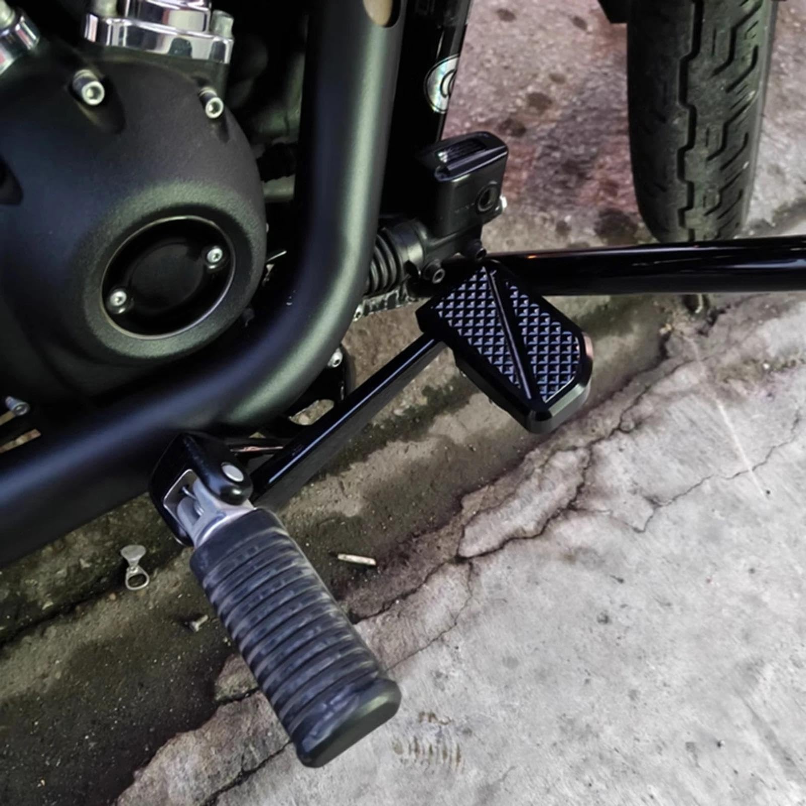 1 Extension De Pédale De Frein Arrière pour Moto pour H&Arley Low Rider El Diablo FXRST FXLR Street Bob 114 FXBBS FXBB