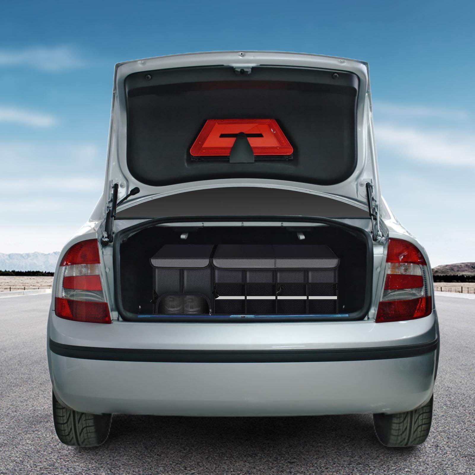 Organizzatore di stoccaggio del bagagliaio per auto,scatola di | immagazzinaggio