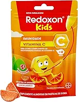 Redoxon Kids Vitamina C, Suplemento Alimentar Infantil, Sabor Laranja, Contém 25 Gomas