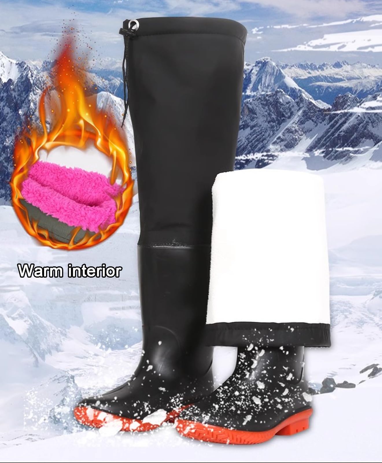 Wodery wędkarskie | ,Wodery wędkarskie, Wodery wędkarskie Czarne Wiele rozmiarów brytyjskich 60 cm 23,6 cala (8,5 UK)