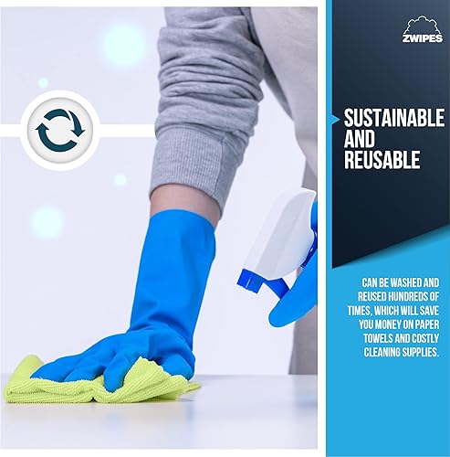 Miniatura 4 de Trapo rejilla para secar Zwipes, 12-paquete