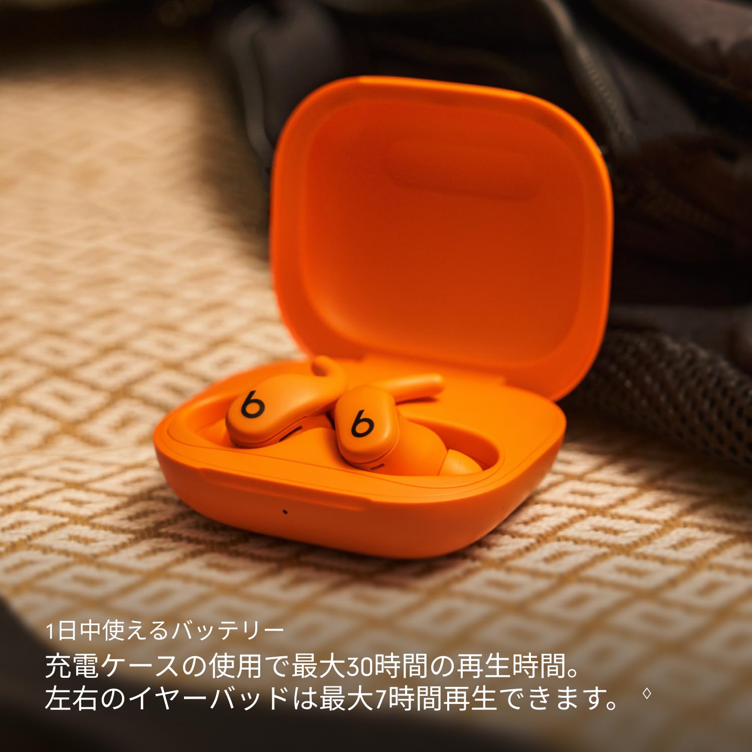 Beats Studio Buds ワイヤレスイヤホン オレンジ Beats by Dr. Dre Beats ビーツ Studio Buds + スタジオバッズ