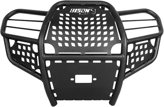 Hunter Bumper Front - Steel - Wrinkle Black
