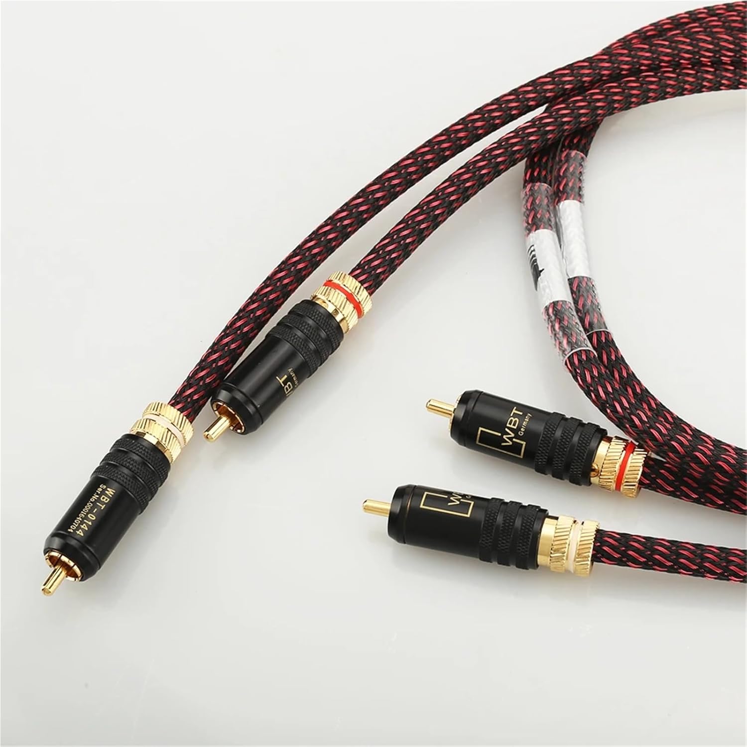 HiFi Audio 5N OFC RCAA Audio interconnct Cable hi-end RCAA to RCAA Extension Cable with Gold Plated RCAA Connector Plug(3m)