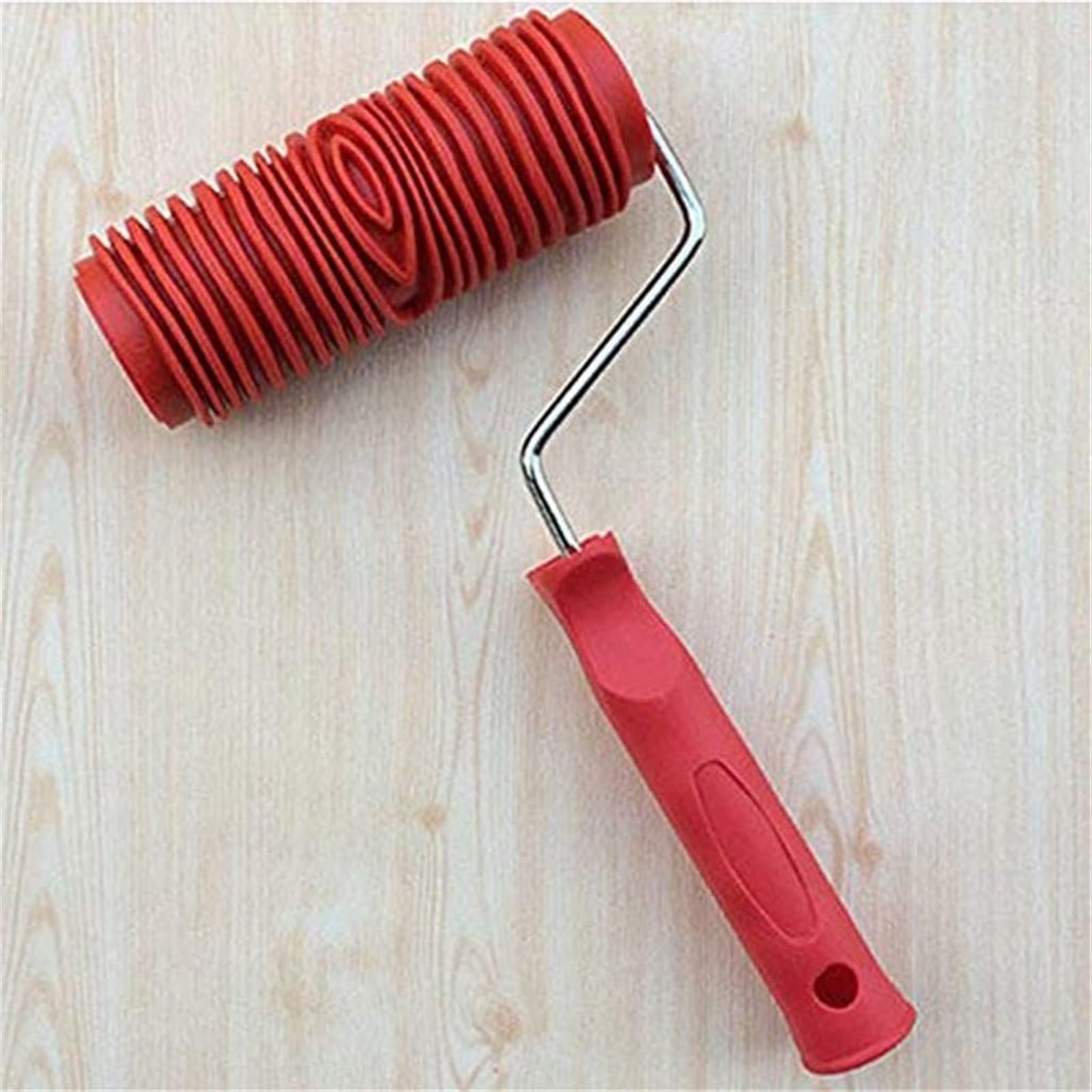 rodillos de pintura, Juego de herramientas para imitación madera con rodillo goma y revestimiento