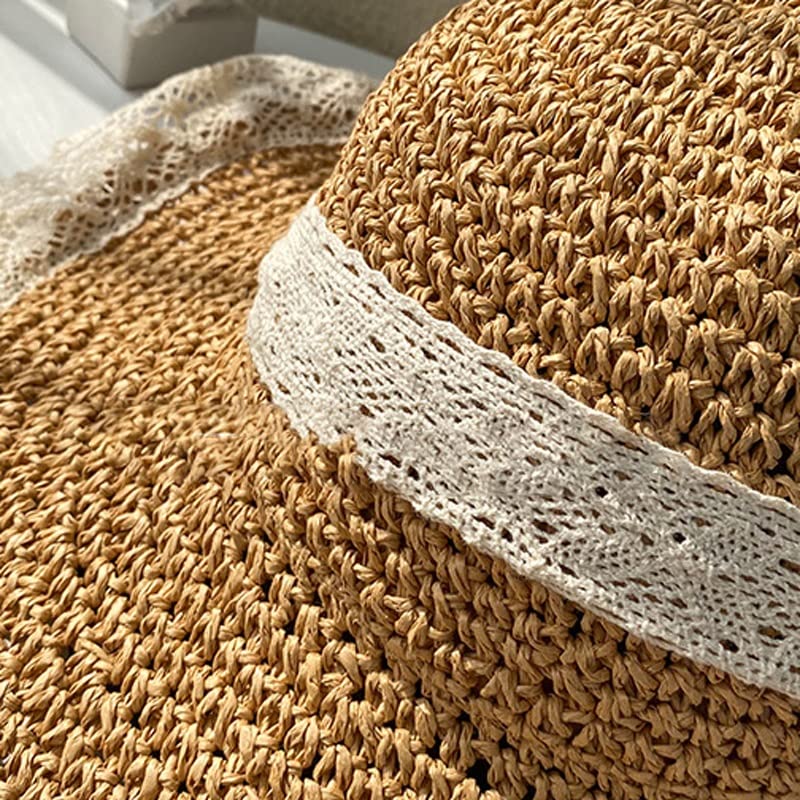 Chapeau de Paille d'Été Chic pour Vos Vacances et Sorties Plage - 5