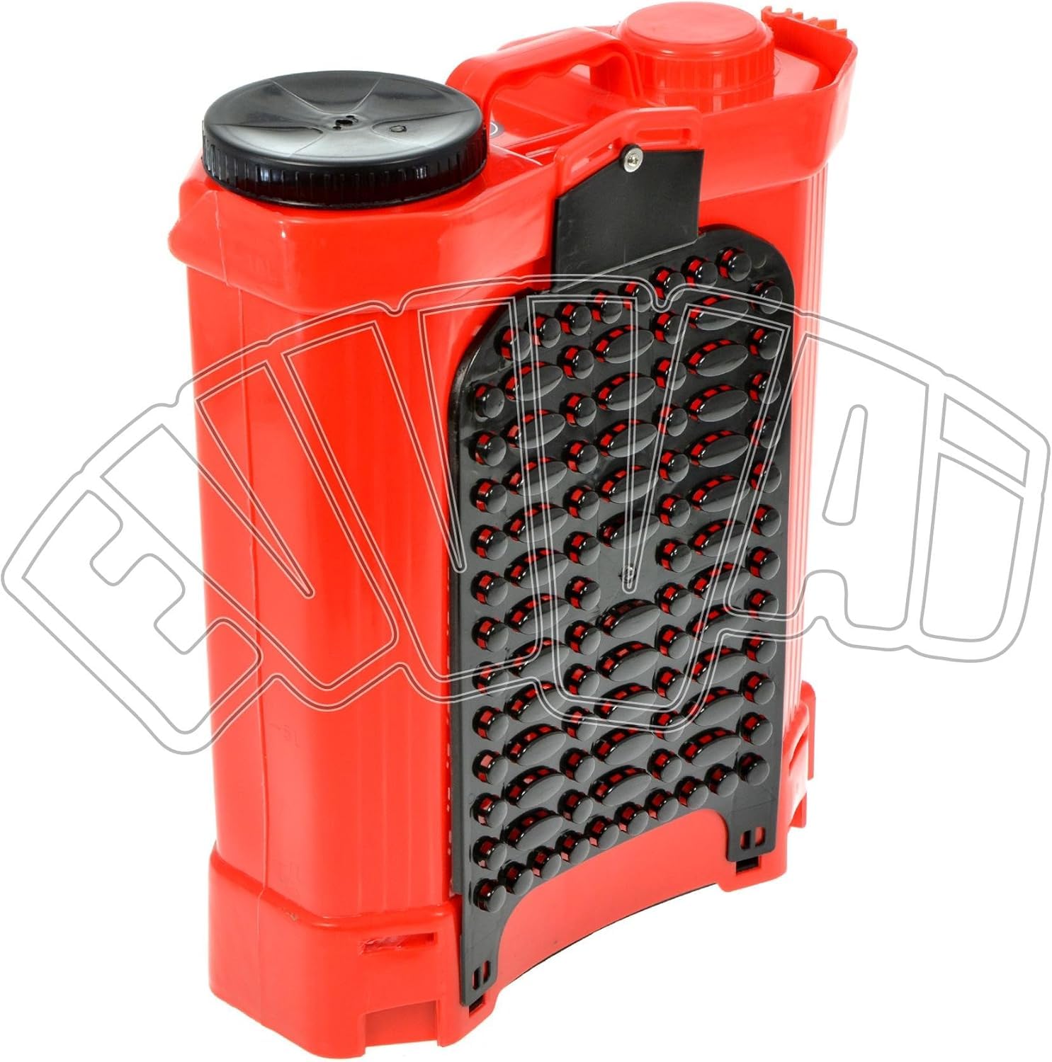 Pompa a zaino elettrica a batteria 16 lt irrorazione elettropompa Burg