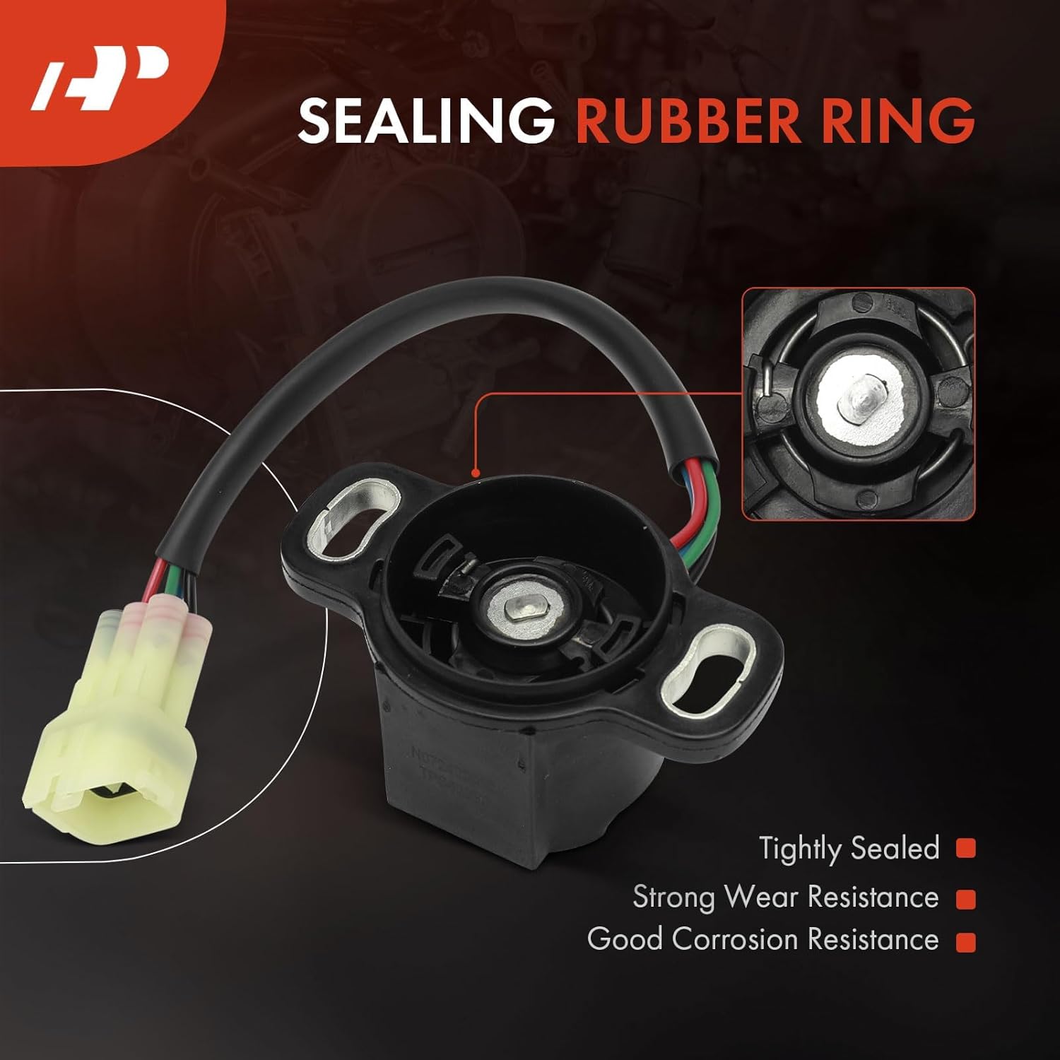 A-Premium TPS Throttle Position Sensor Compatible with Geo Tracker 1989-1993 1996 & Suzuki Samurai 1990-1995, Sidekick 1989-1991 1.6L, Sidekick 1992-1995