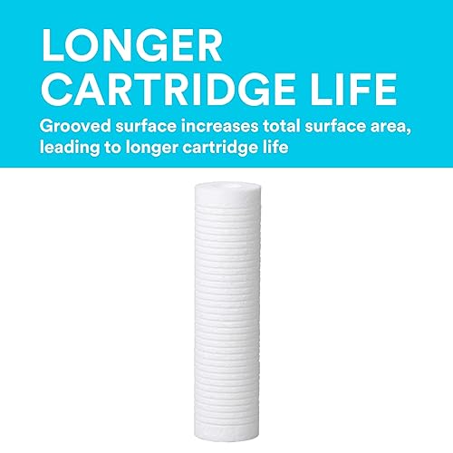 Miniatura 6 de Aqua-Pure AP101T - Filtro de agua transparente para toda la casa y cartucho de filtro de agua de repuesto Aqua-Pure serie AP100