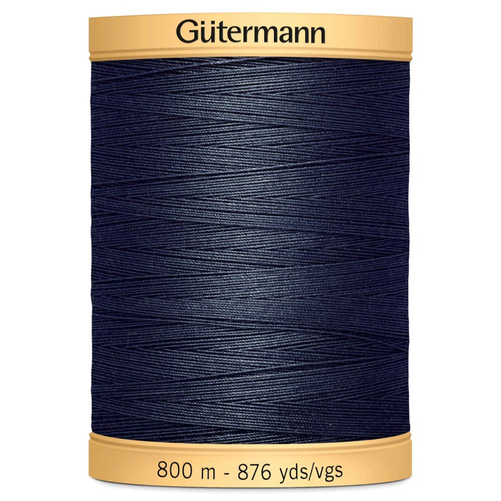 Gütermann 5413 Gutermann Natural Cotton Thread For Hand Or Machine Sewing, Quilting, Decorative Embroidery Or Applique - Colour -1 X 800M Spool