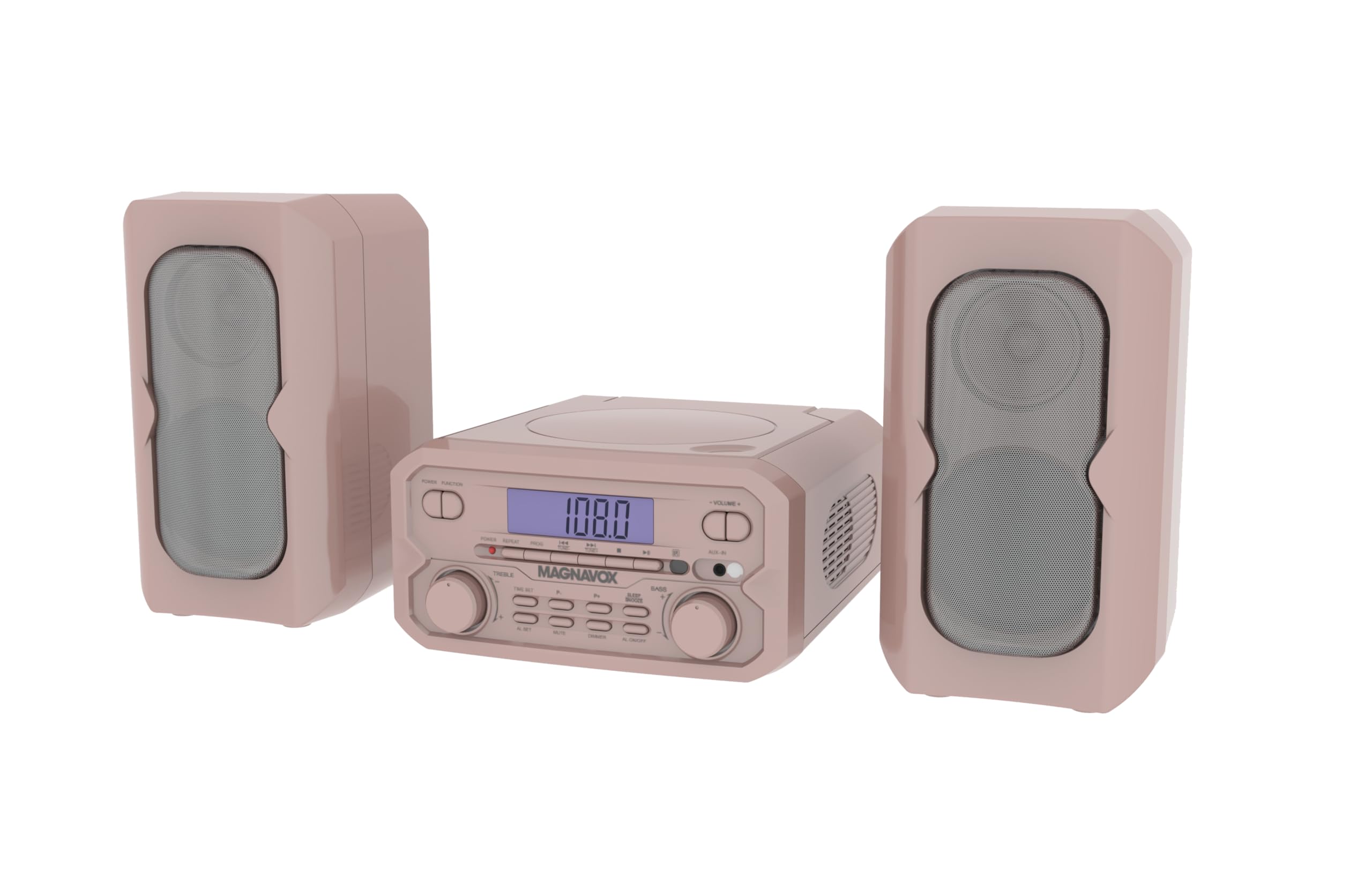 Amazon.com: Magnavox 3-Piece Compact CD Shelf System with Digital