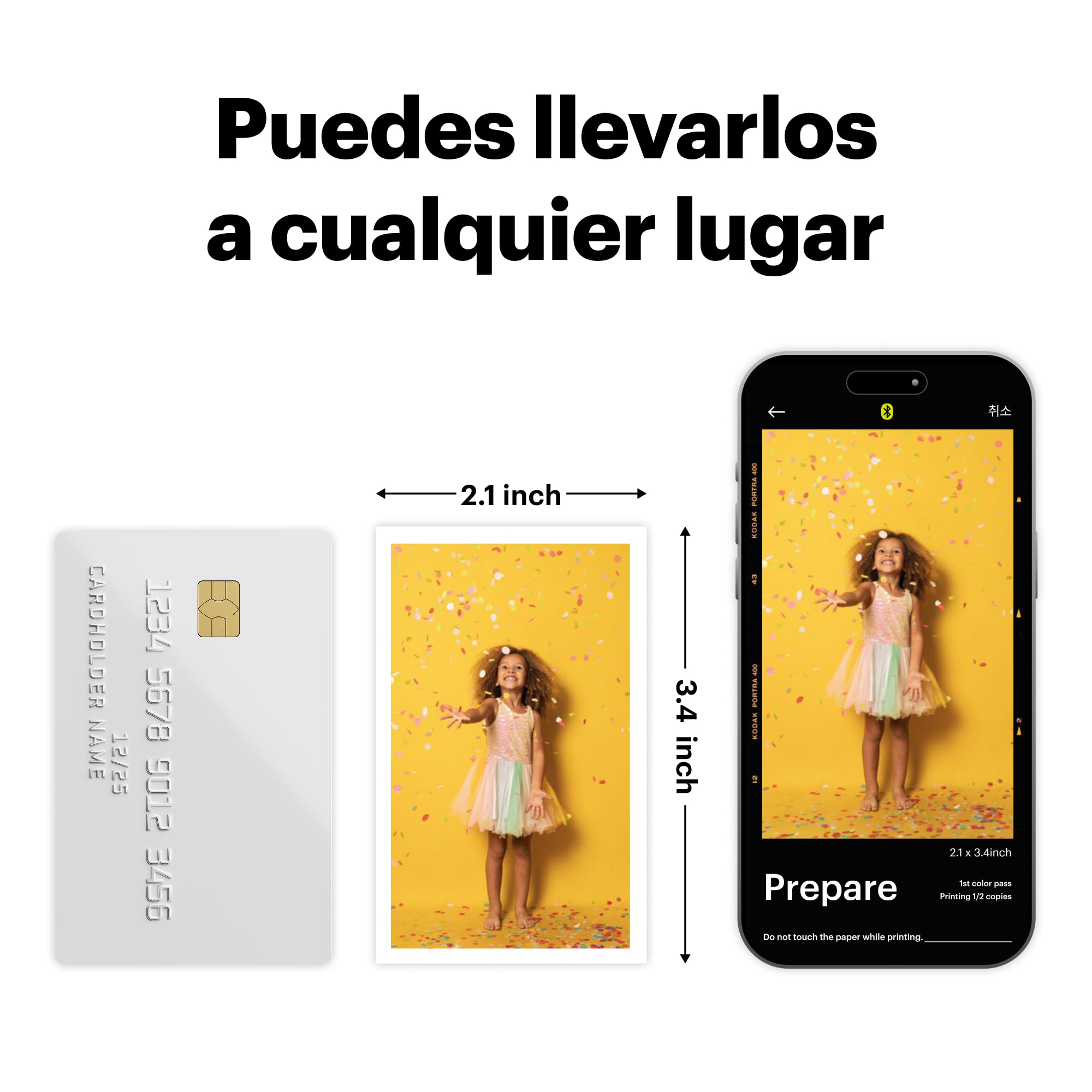 KODAK Mini Shot 2 Retro 4PASS 2-en-1 Cámara Instantánea e Impresora de Fotos (5,3x8,6cm) + Pack con 38 Hojas, Blanco