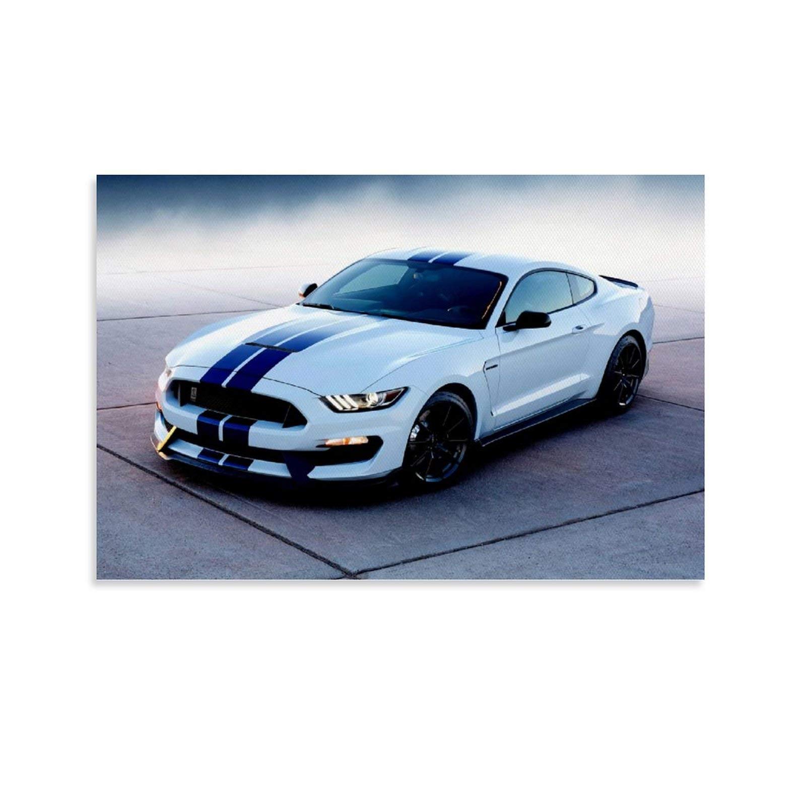 HeiwuCar Poster Mustang Shelby GT Car Posters aesthetic 16x24inch(40x60cm)