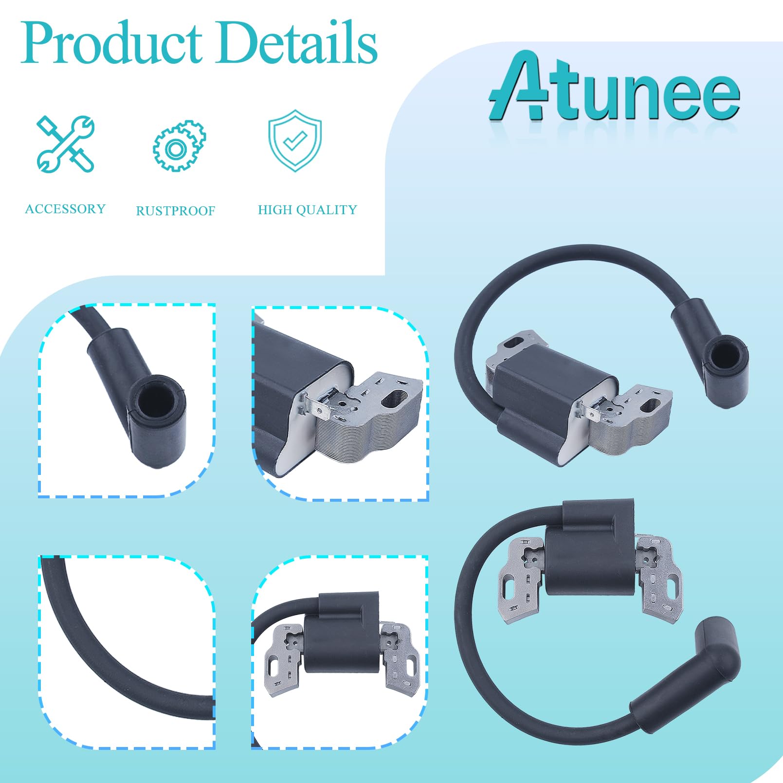Bobine Allumage Tondeuse - Remplacement Pour Modèles 798534 799582 593381 - Améliore Démarrage Moteur