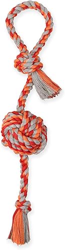 Miniatura 5 de Mammoth Pet Products Flossy Chews - Barra de puño de mono de colores surtidos, grande, 18 pulgadas, multicolor (20100F)