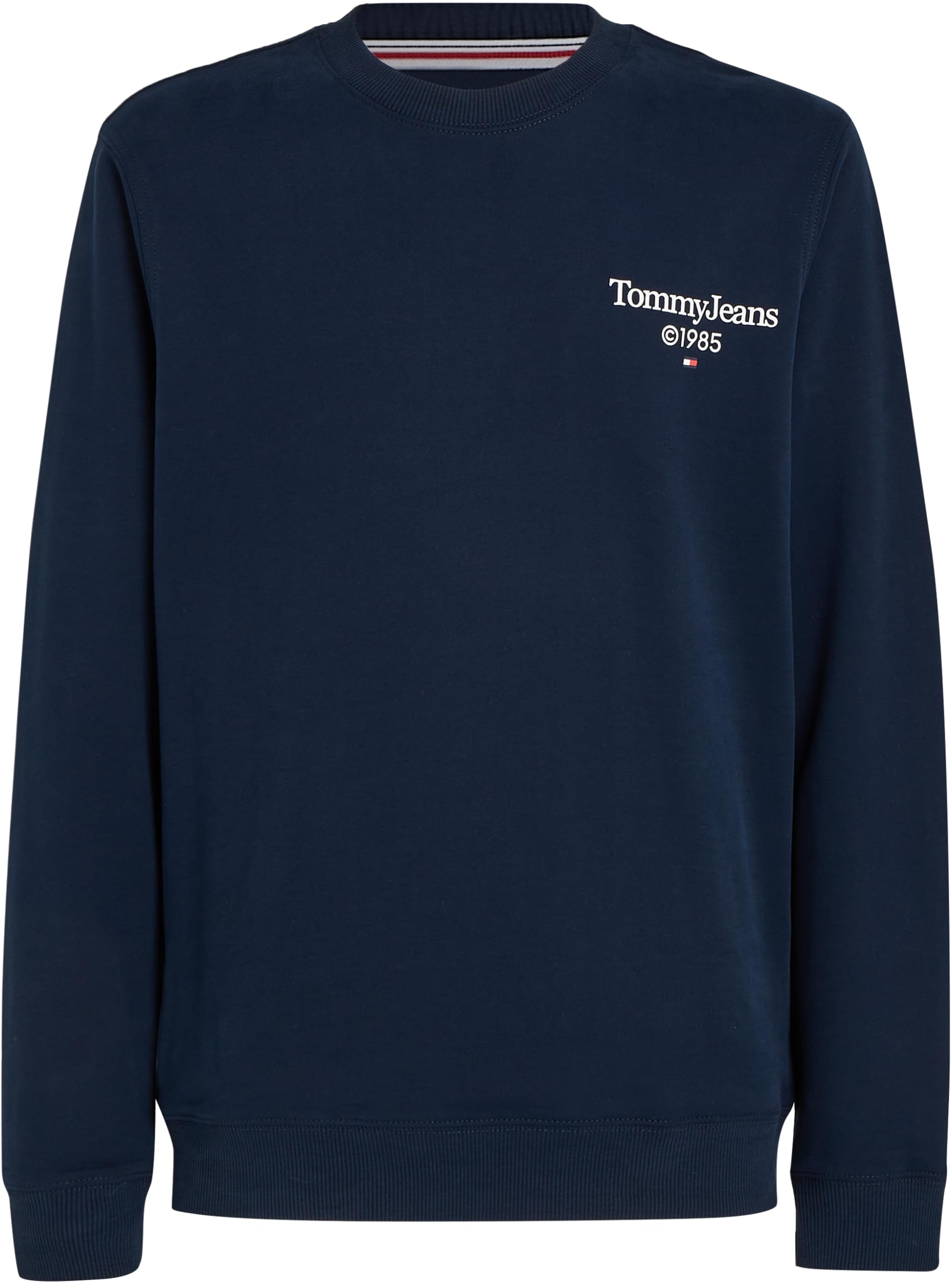 Tommy Jeans Felpa Uomo senza Cappuccio