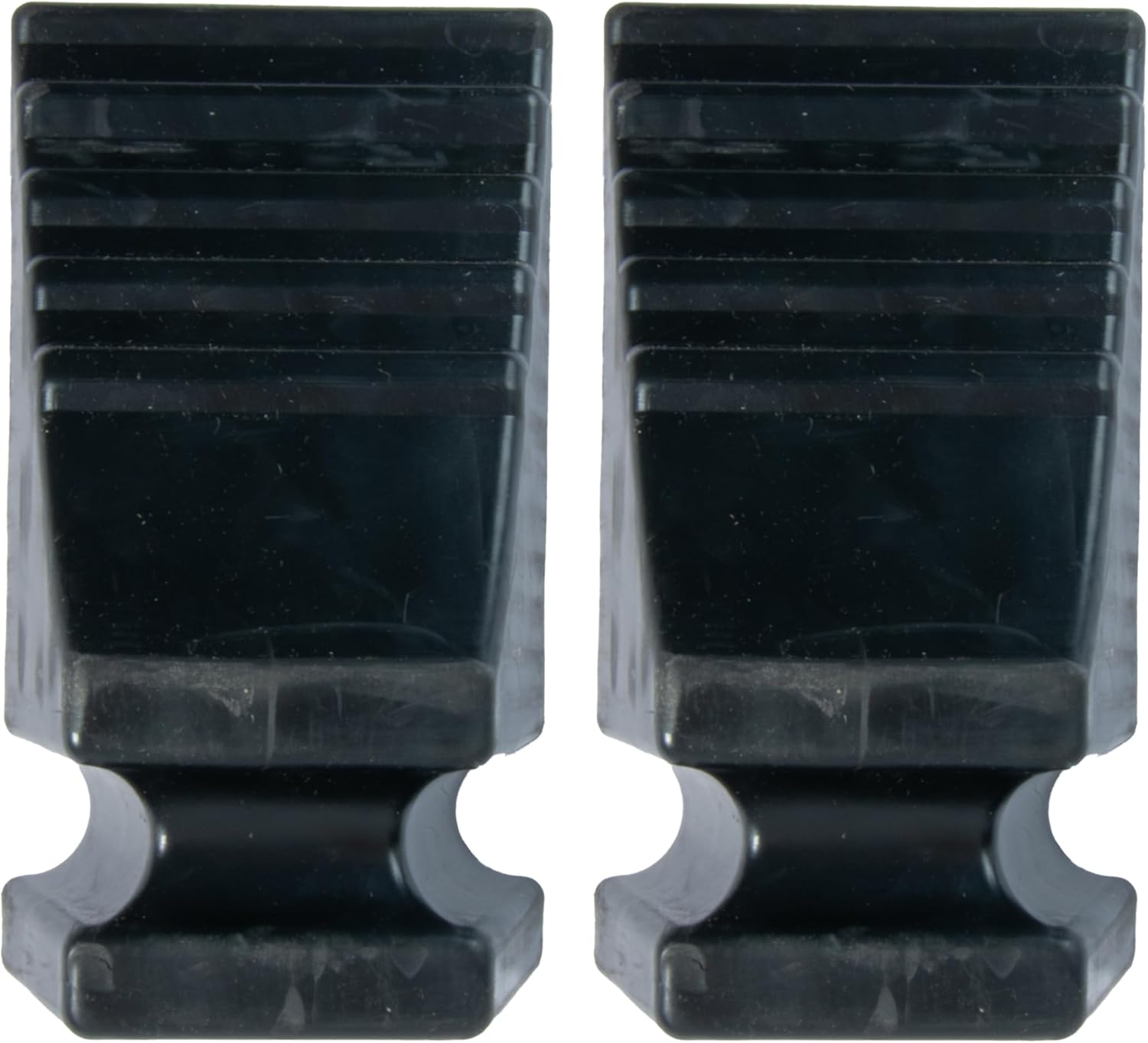 AutoSolo Replacement Wheel Chocks for Wheel Alignment Turn Plates (Set of 2) - Durable Materials for Auto Shops, Garages, and Personal Use