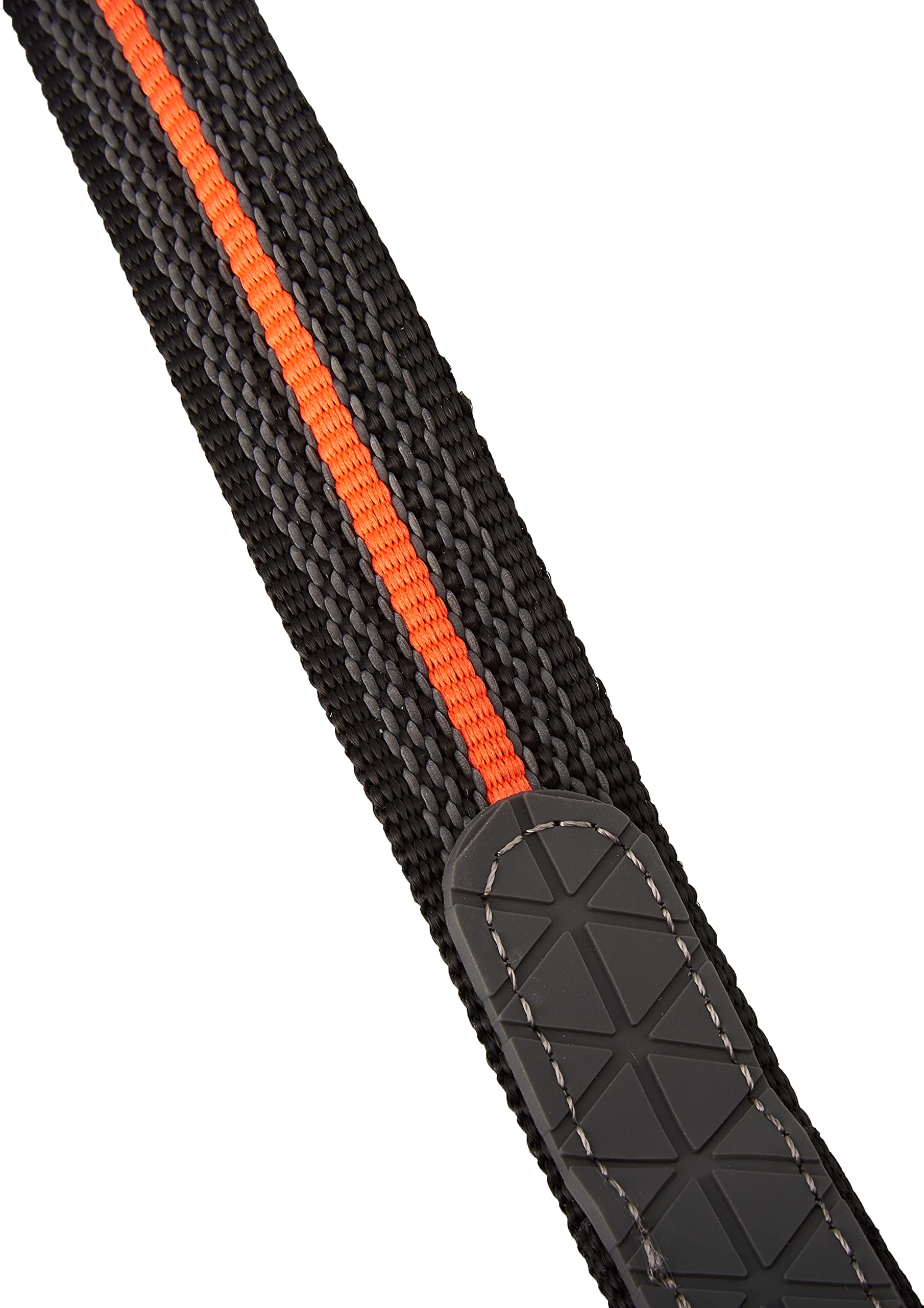 HUNTER Suchleine VISBY, rutschfeste Schleppleine mit SUPER GRIP, gummiert & wasserfest, reflektierende Streifen für hohe Sichtbarkeit, Farbe: orange, Größe: 20/500
