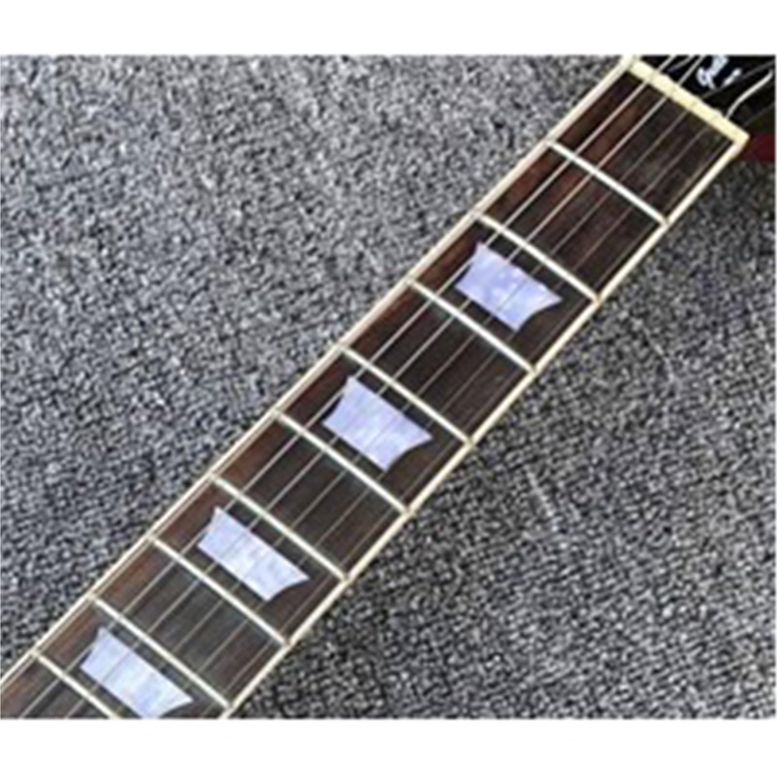 Gitara Elektryczna Instrumenty Muzyczne Płomień Klonowy Top Z Litego Mahoniu 6 Strun Do Gitary Elektrycznej Humbucker Pickup