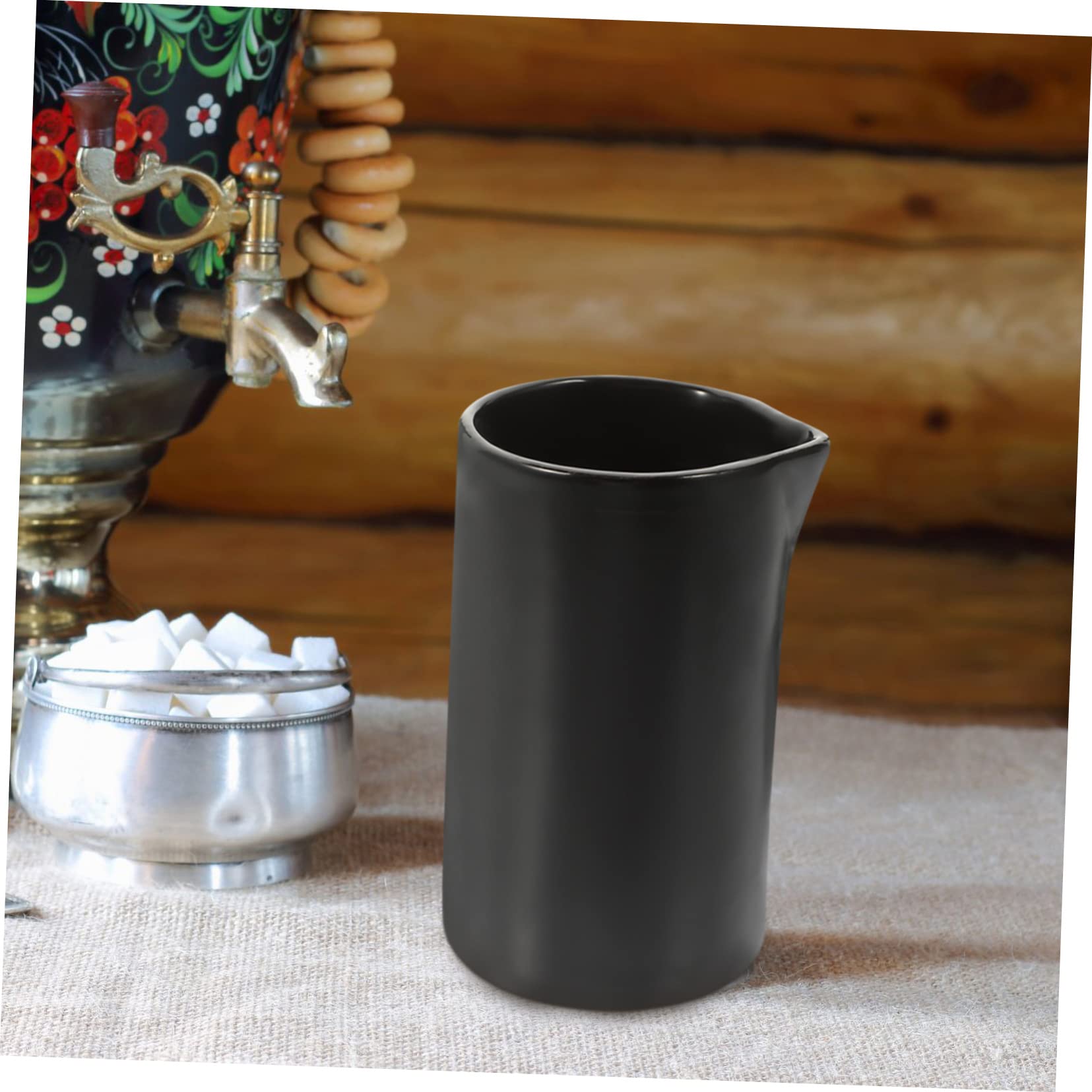 Lot De 2 Petits Pichets En Céramique 150 Ml Blanc - Verseur Crème Et Sauce Pour Café Latte Pichet Blanc