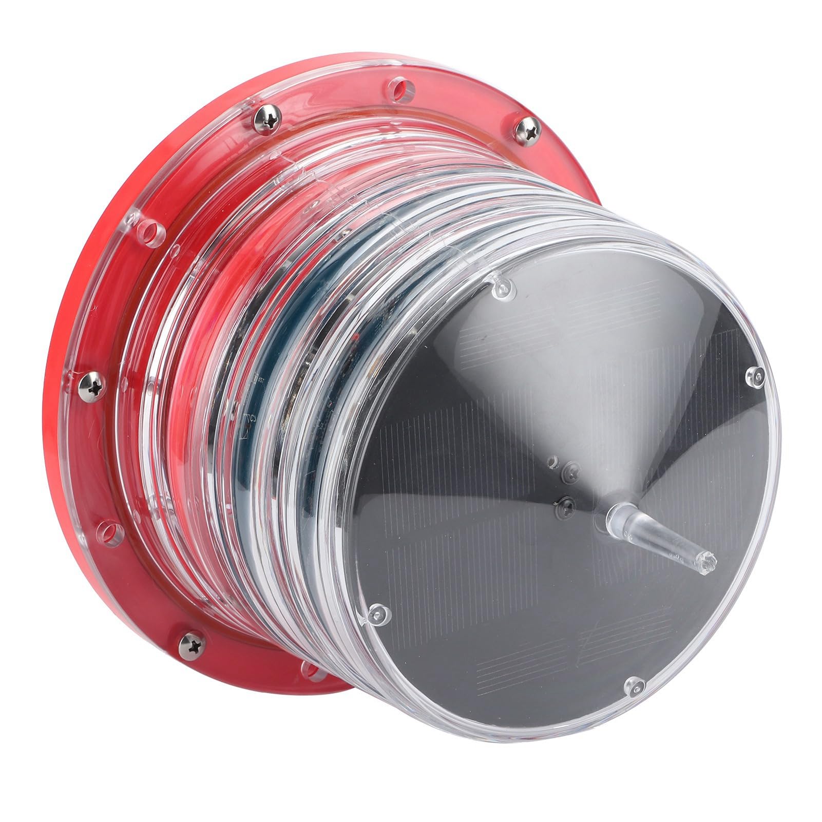 Solar Power Beacon Light LED blinkende schwimmende Lampe IP68 wasserdicht für Marineschiff Boot