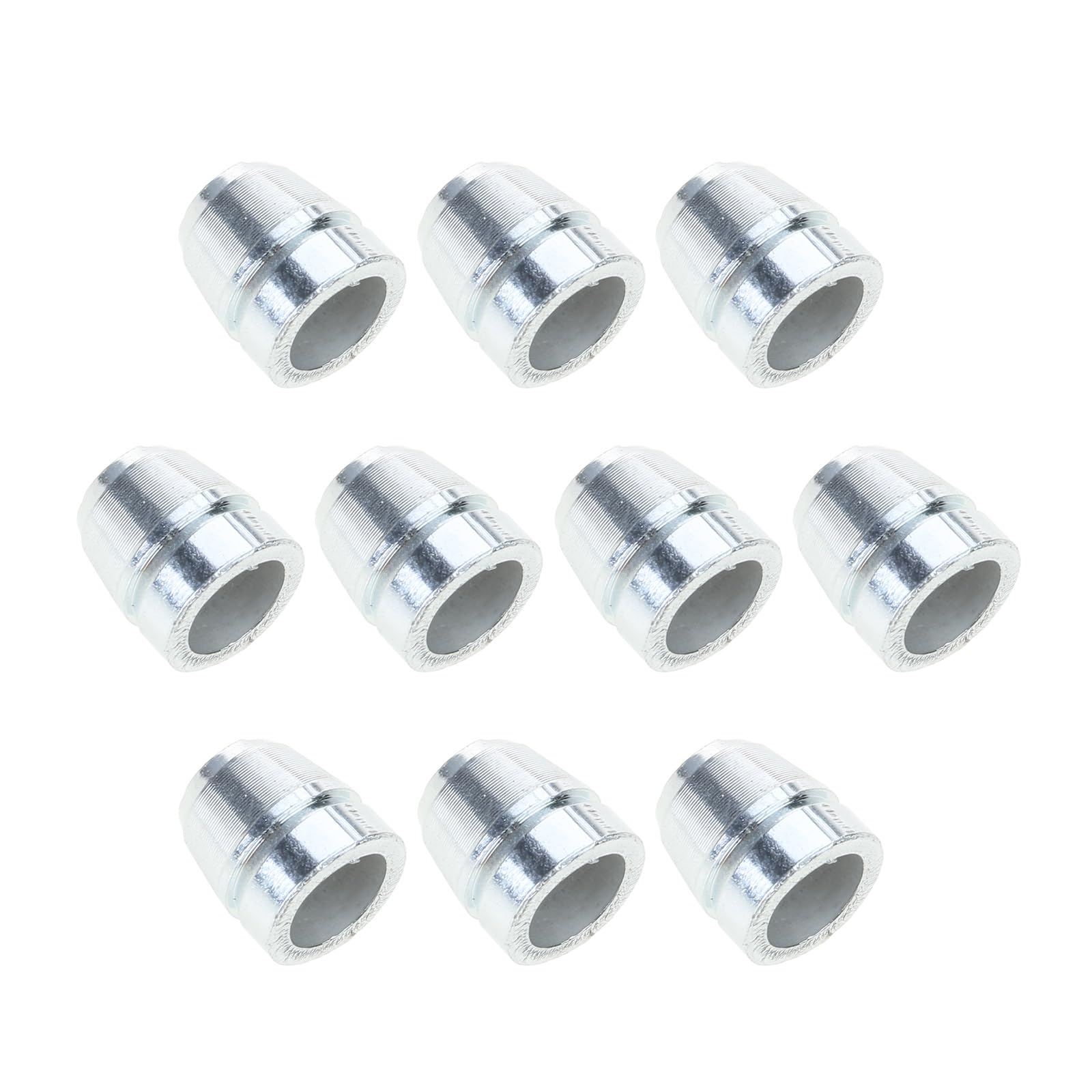 10Pcs Round Handle Wedges Hammer Splitting Wedges Hand Metal Round Steel for Hammer Sledge Conical Handle