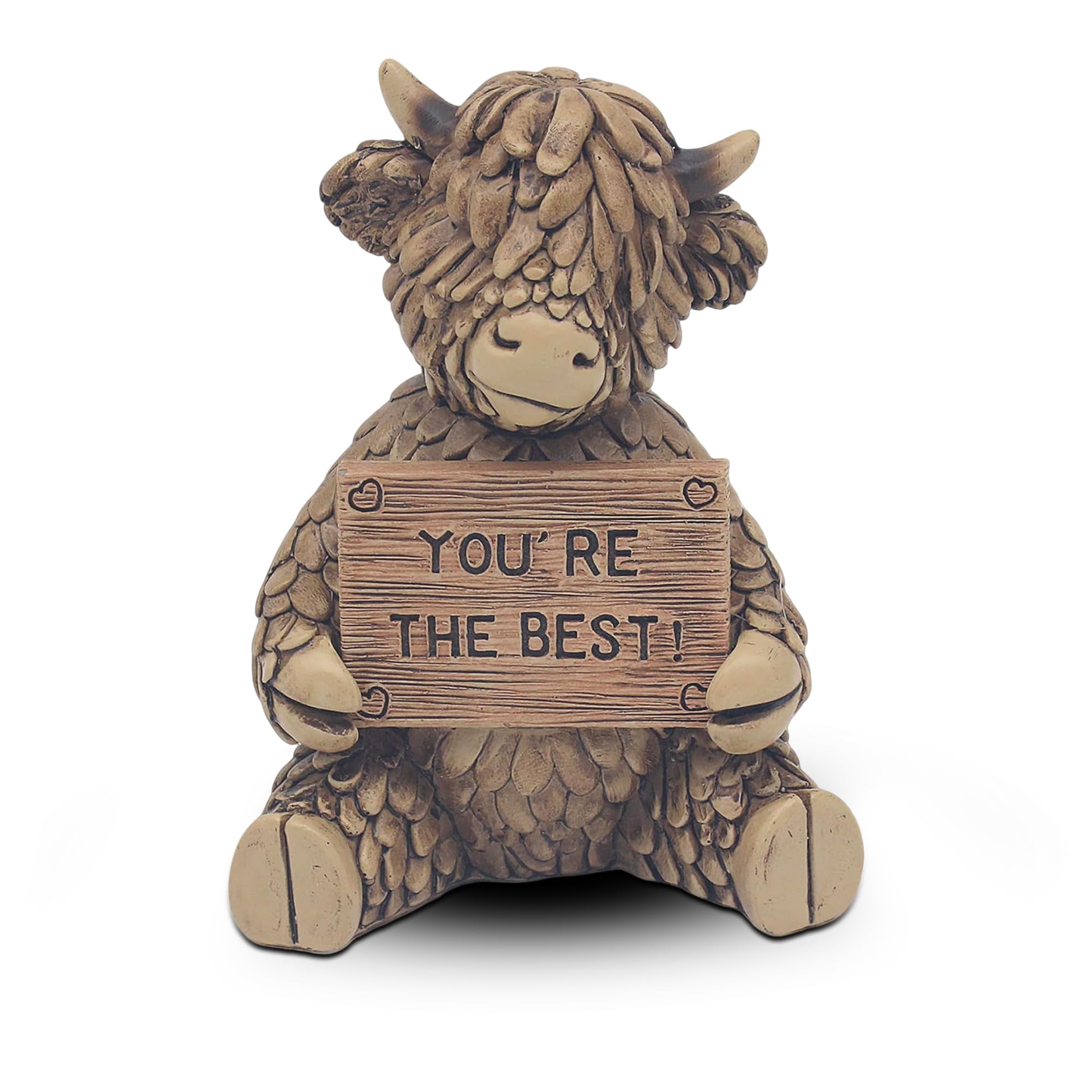 Lesser  Pavey Christmas Hughie Highland Cow The Best Home Decor Figurines  Or...