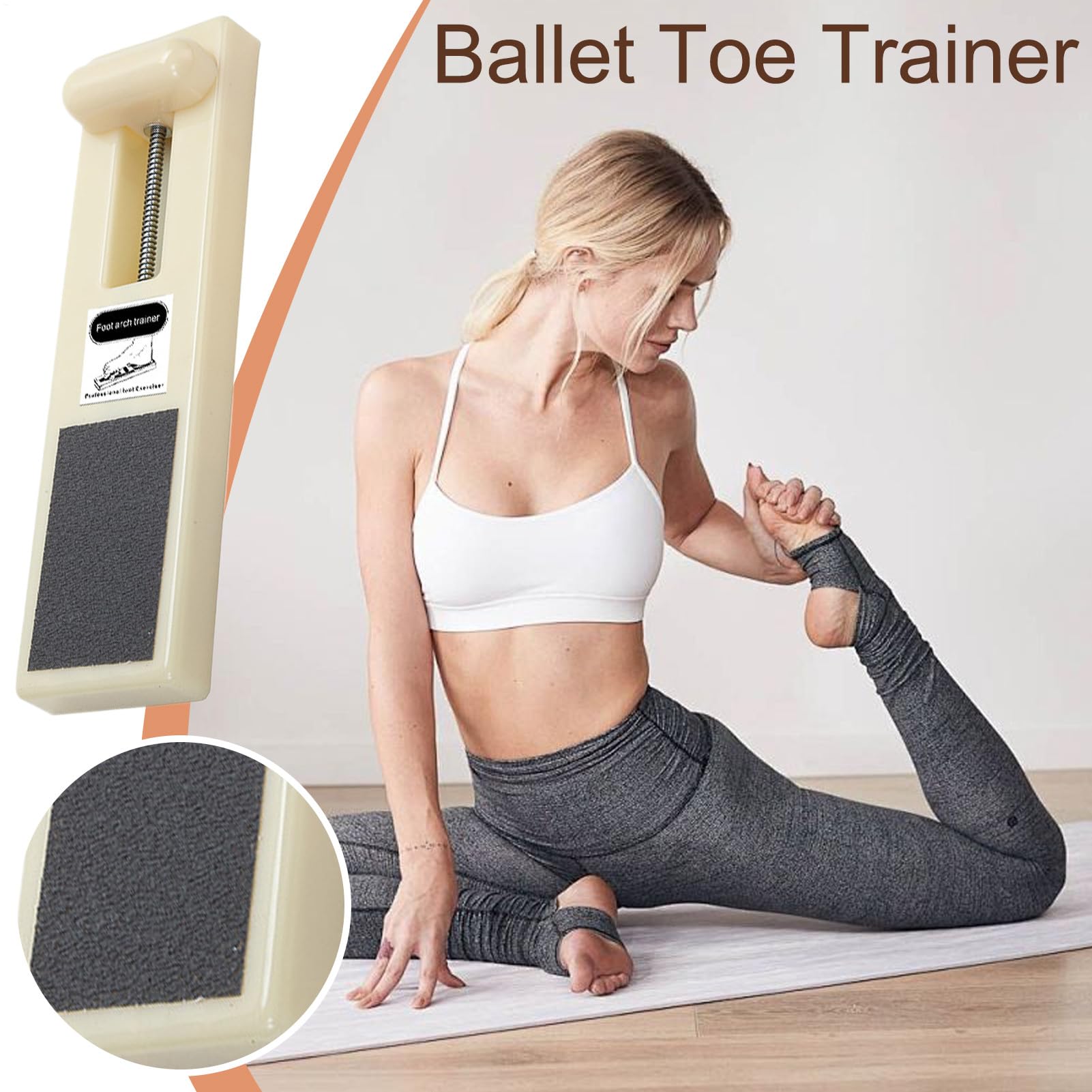 Entrenador De Arco - Kit de Entrenamiento Profesional, Corrector De Arco Y Masajeador De Tejido Profundo, Herramienta De Reparación Muscular | Amplificador Ergonómico De Pies Para Gimnastas