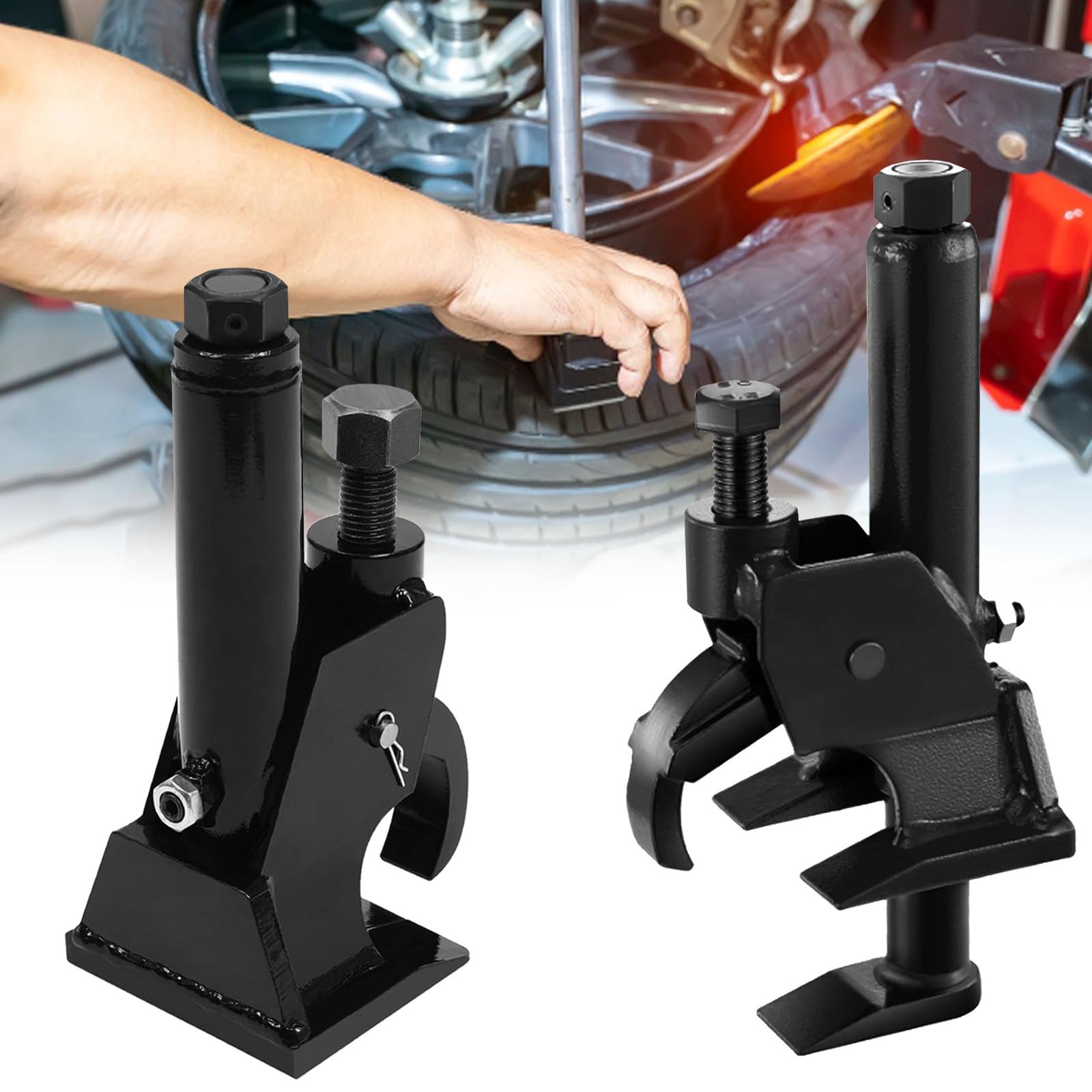 Desmontadora de Neumáticos Manual, Extractor de Talones para Neumáticos de 96,5cm - 106,7cm Herramienta para Cambiar Neumáticos para Camiones Tractores Automóviles Neumáticos