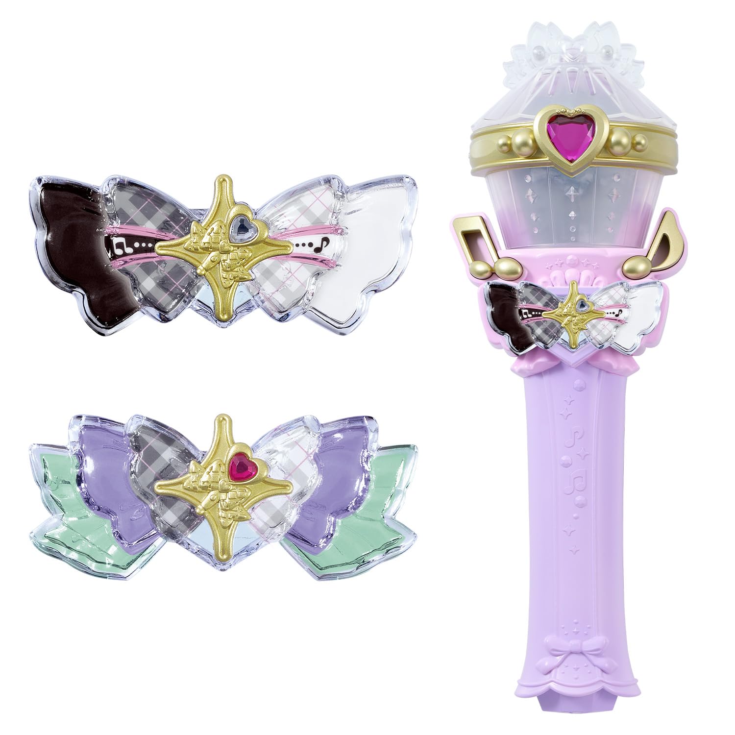BANDAI Kimi and Idol Pretty Cure ? Kimi and Idol Transformation Glitter Showtime Microphone