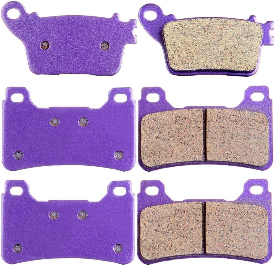 Motor Front and Rear Brake Pads OEM Replacement for 2006-2015 for Honda CBR1000RR