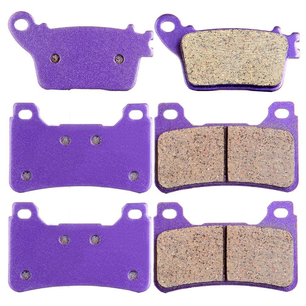 Motor Front and Rear Brake Pads OEM Replacement for 2006-2015 for Honda CBR1000RR
