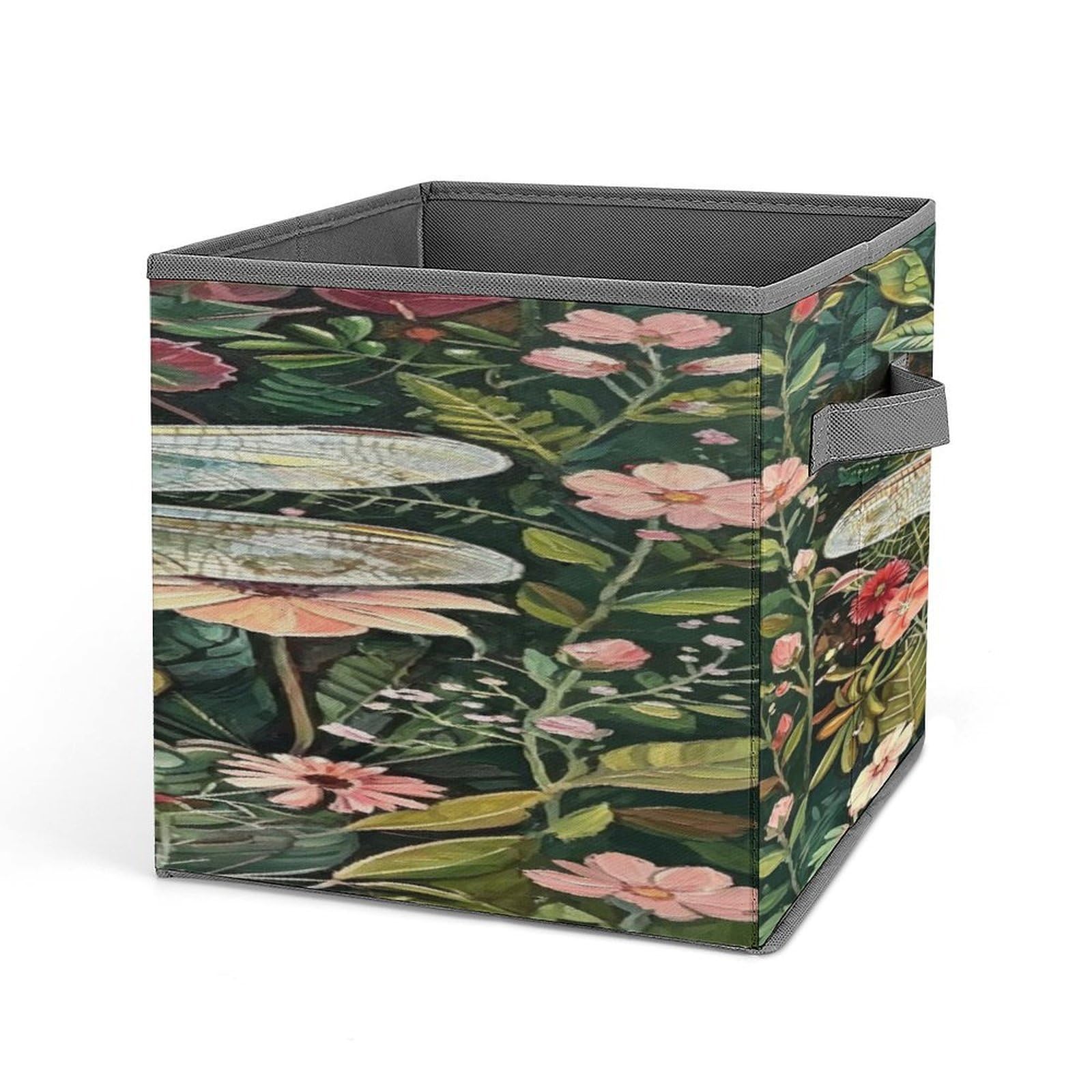 Fekiloot Style Dragonfly Paint Storage Bins Storage Baskets