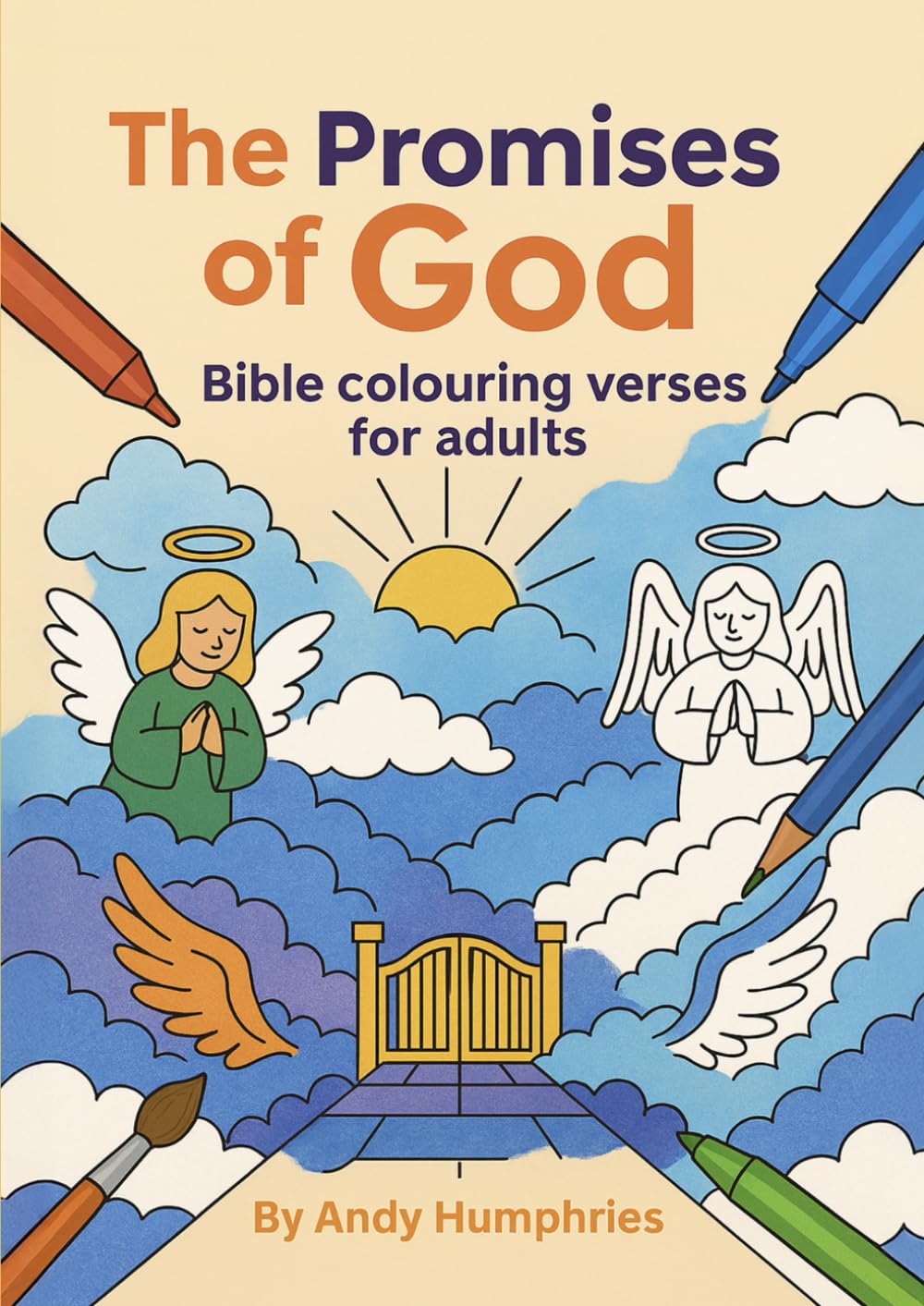 The Promises of God: Bible colouring verses for adults (Modern Day Bible Fun Series)