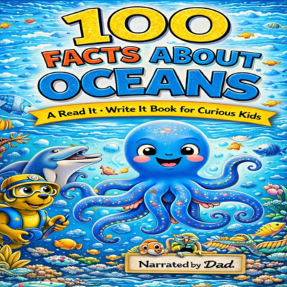 100 Facts About Oceans: A Read It, Write It Activity Book for Curious Kids (100 Facts for Curious Kids)