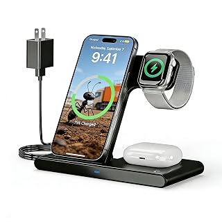 3-in-1 Wireless Foldable Charger Stand for Apple - Amazon product rated Grade B