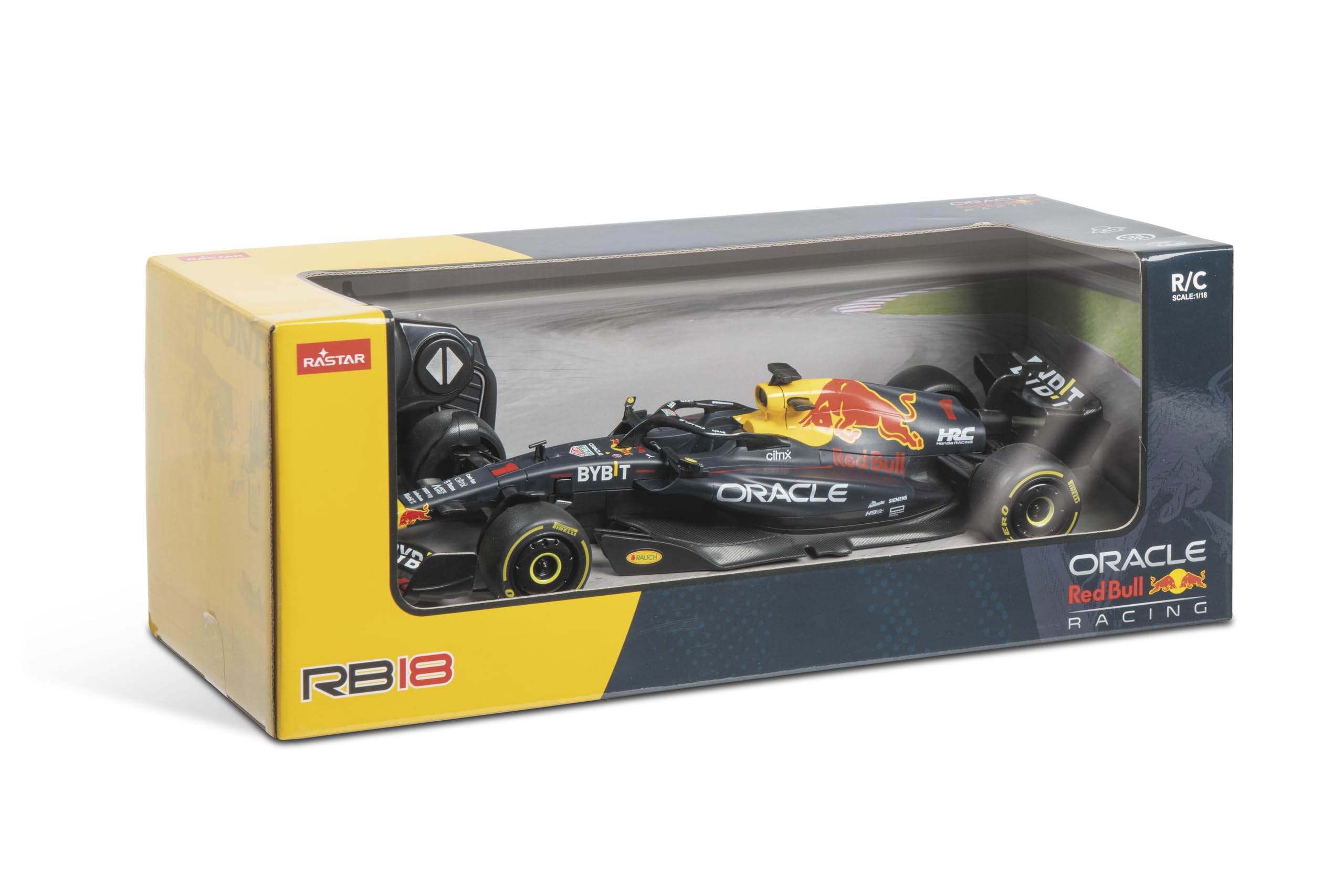 Mondo Motors - RED Bull F1 RB - Ferngesteuertes Formel-1-Auto - Maßstab 1:18-2,4 GHz - 63772
