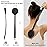 Back Scratcher, 2PackGifts for Men Back Scratcher 2025 New Back Scratcher with 2 Silicone Scratch Surface, Deep Back Scratcher for Men/Women, Long Handle Backscratchers for Adults