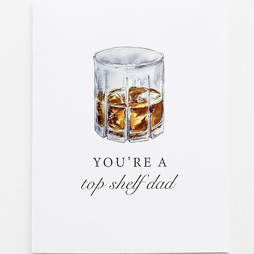 Barrel Down South Tarjeta de felicitación de whisky bourbon de cumpleaños a la antigua moda para hombres, día del padre o cumpleaños, divertida
