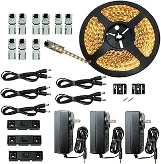 LED Lighting | Cut and Connect Series Kit: Ultra Bright | Warm White | ~...