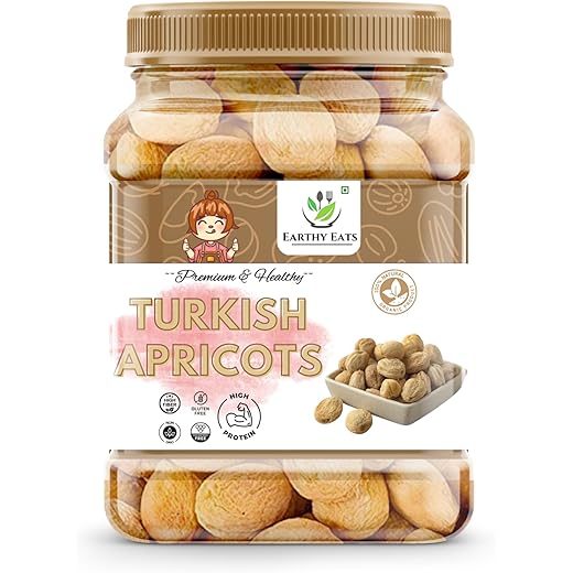 Earthy Eats Apricots 500gm - Sweet & Chewy