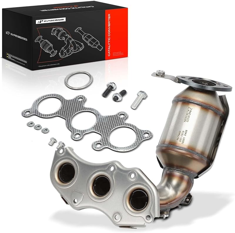 Catalisador com coletor de escape dianteiro esquerdo A-Premium para Lexus e Toyota V6 3.5L