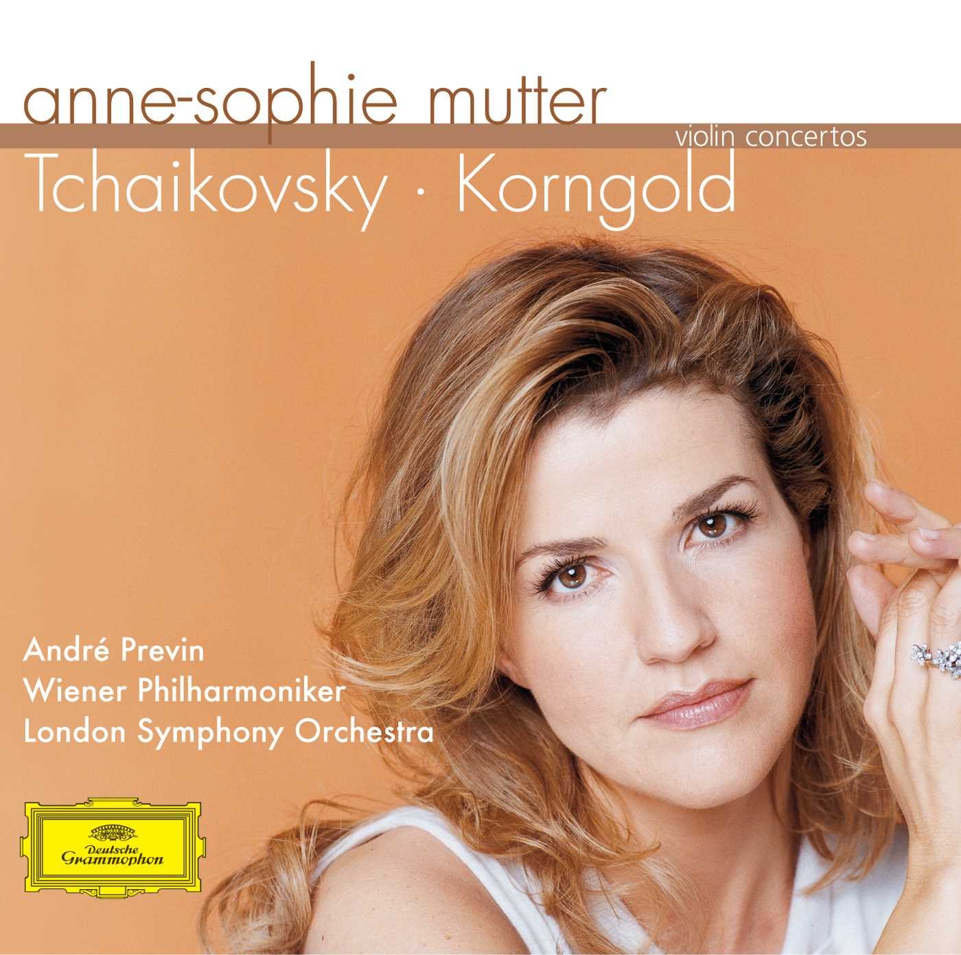 Tchaikovsky: Vln Cto / Korngold: Vln Cto [Audio CD] MUTTER / VIENNA PHIL ORCH / PREVIN; TCHAIKOVSKY,PYOTR ILYICH; PREVIN,ANDRE and VIENNA PHIL ORCH