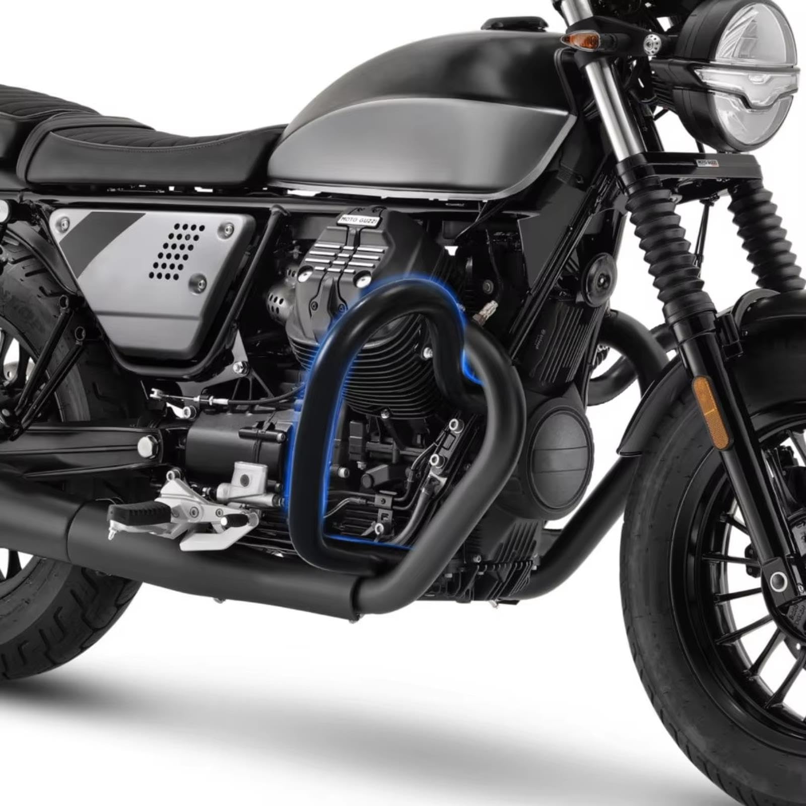 Paramotore Moto Paraurti Crash Bar Per Guzzi Per V7 Pietra 2016-2021