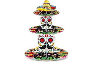 Zopeal Fiesta Taco Night Decorations Cupcake Stand
