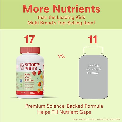 Miniatura 4 de Vitaminas de gomitas para niños SmartyPants KF90 1 1