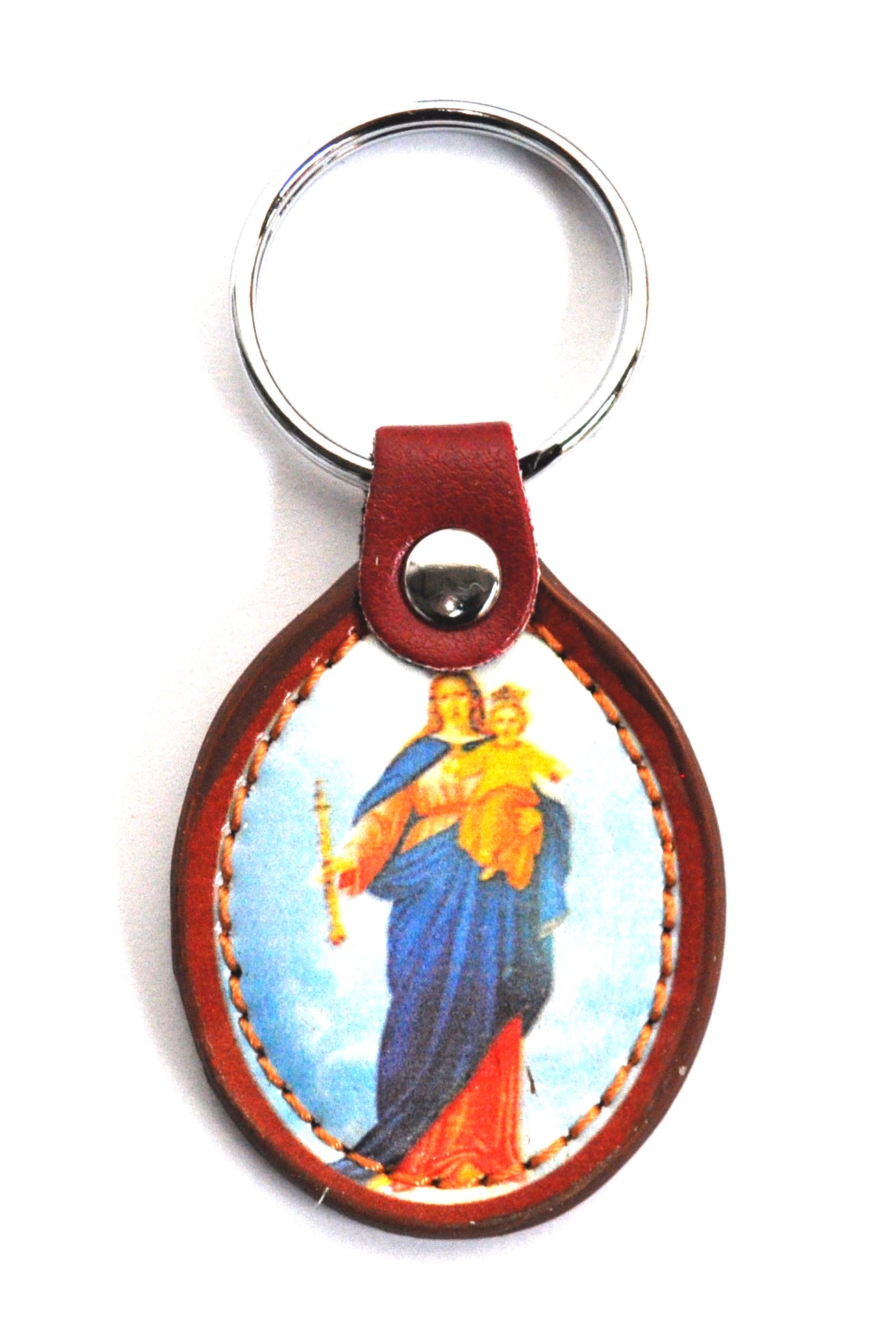 Komonee Christianity Keychain Religious Key Ring Christian Key Chain Catholic Protestant Keyring CK2